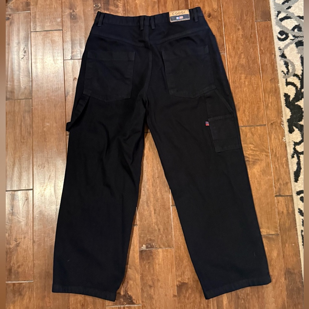 COOGI Men's Black Cargo Pants